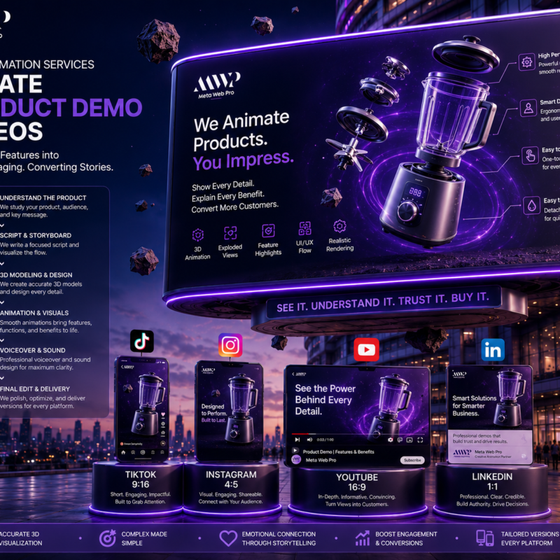 How Can Animation Services Create Product Demo Videos? A Practical 2026 Guide