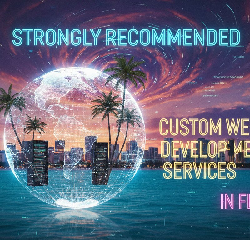 Strongly Recommended Custom Website Development Services In Florida